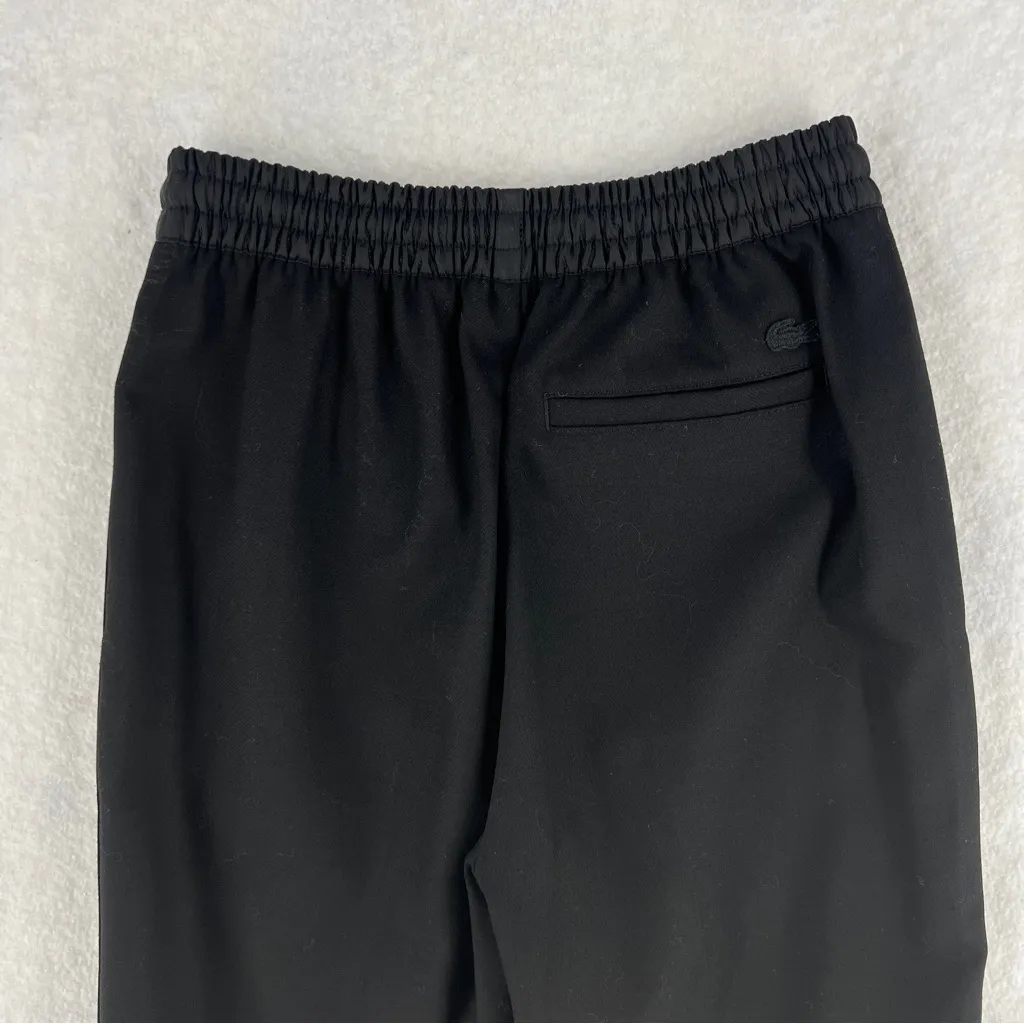 Lacoste Women’s Lightweight Wool Blend Cigarette Cut Pants Size S - Image 7