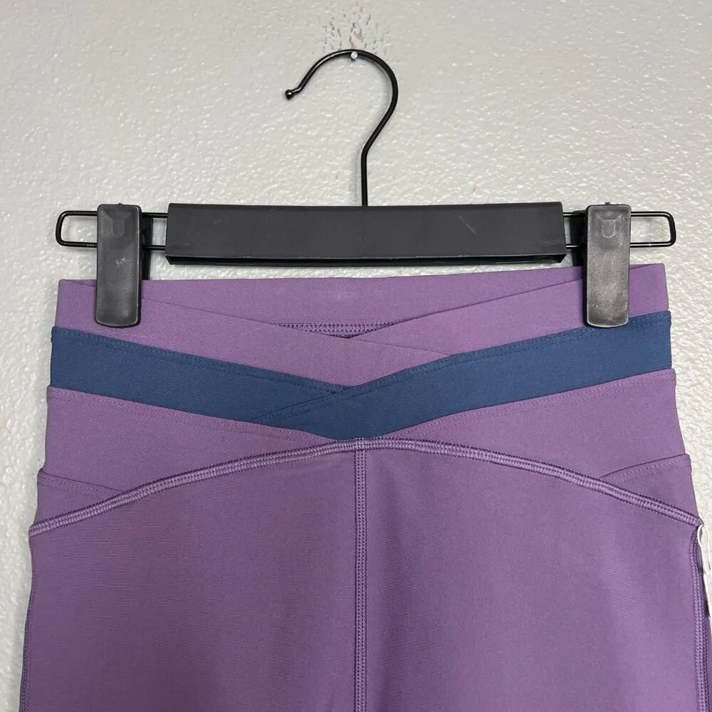 NWT Calme Johnny Was Criss Cross Leggings Athletic Athleisure‎ XS - Image 5