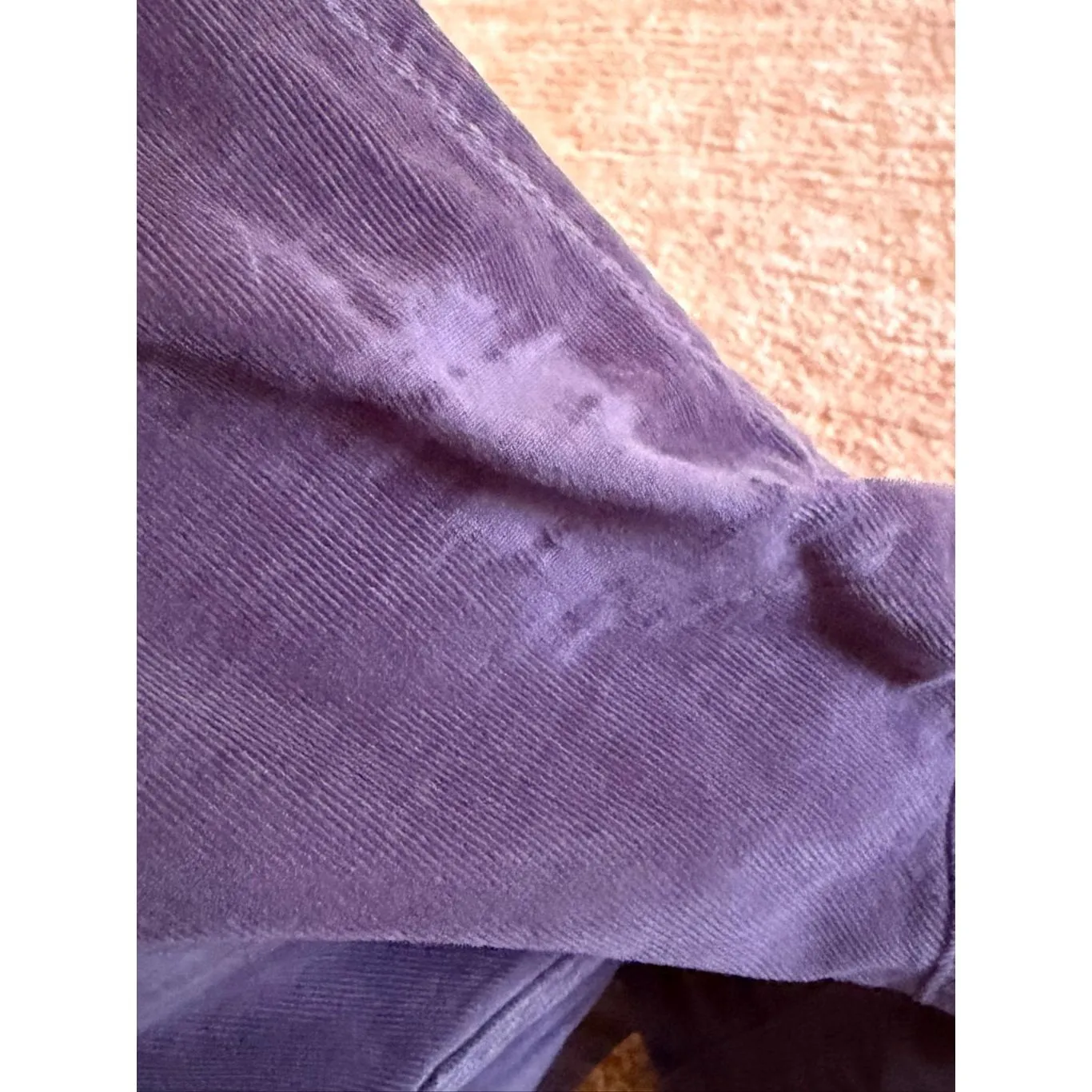 Jolt Purple Corduroy Skinny Pants Size 11 Cotton Stretch - Image 9