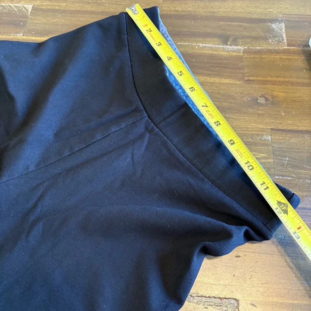 DESIGUAL Black Stud Accent Pull On Leggings Pants High Waisted Stretchy M - Image 10