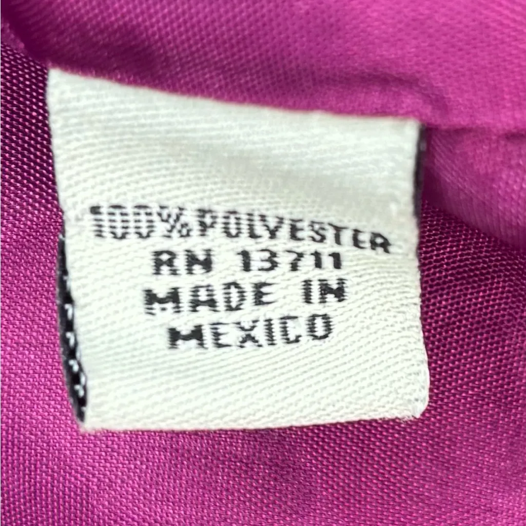 Amanda Smith Suits 2P Hot Pink Ruffle Skirt Blazer Set - Petite - Image 9