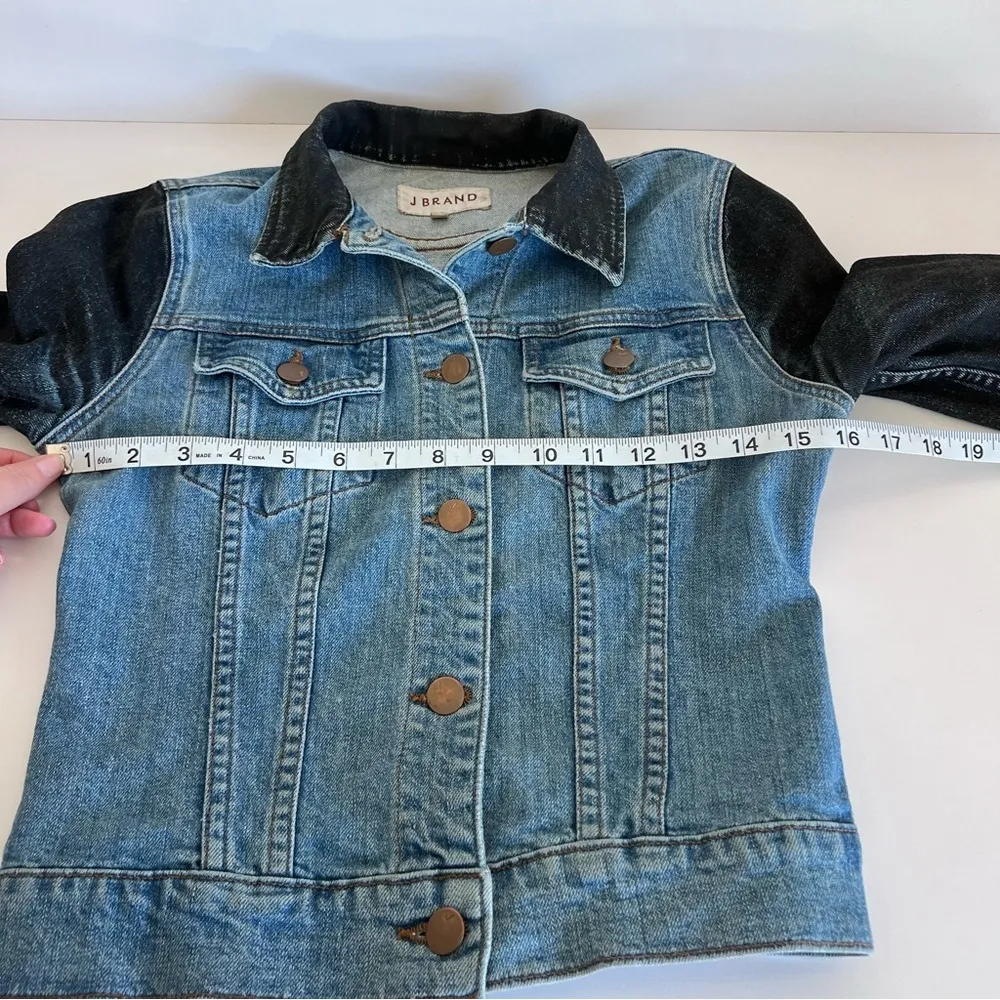 J Brand  Bowie Two Tone Jean Jacket - Image 13