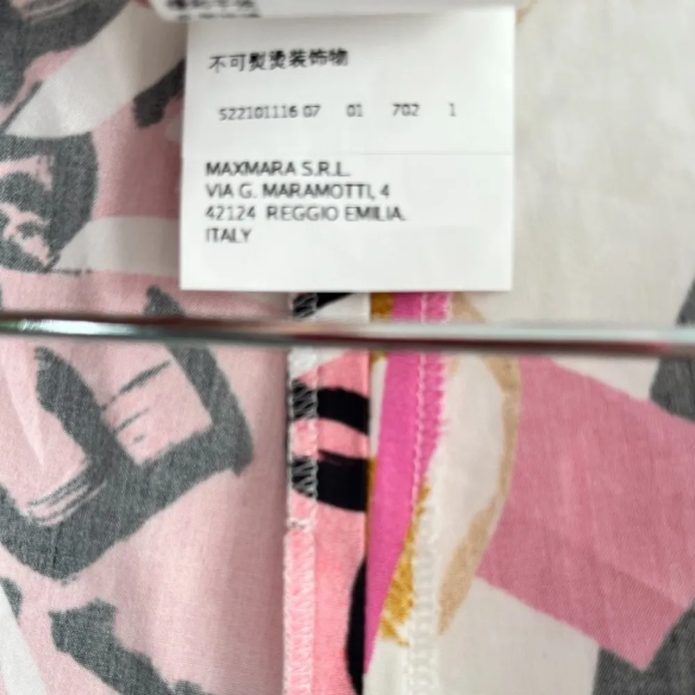 Flutter flies by Donald Cotton Dress in Bianco size 2 Weekend By Max Mar… - Image 16