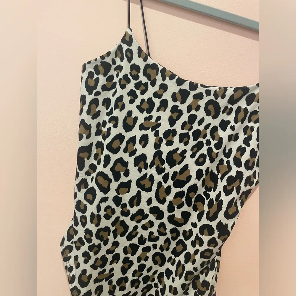 Cheetah Print Bodysuit Size M - Image 2