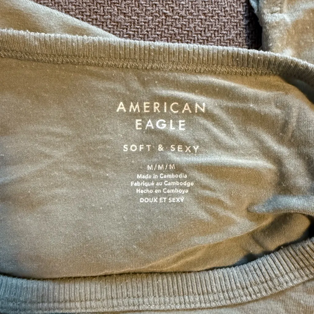 AE Soft & Sexy Oversized Pocket T-Shirt in M - Image 2