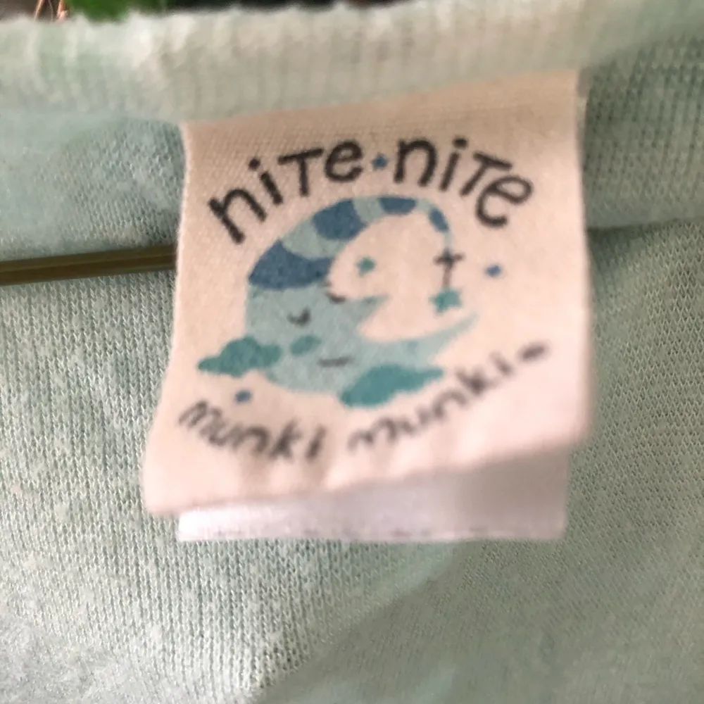 Nite Nite Light Blue Tank Top Size M - Image 2