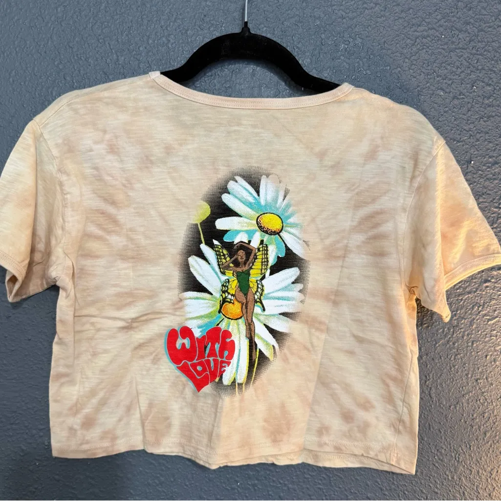 Boys Lie  White Crop Short Sleeve T-Shirt - Image 4