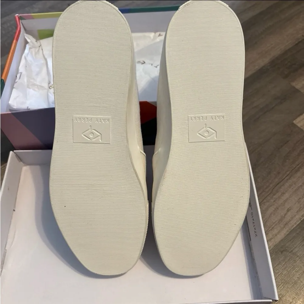 Katy Perry Canvas Slip On Sequin Cactus size 7 - Image 4