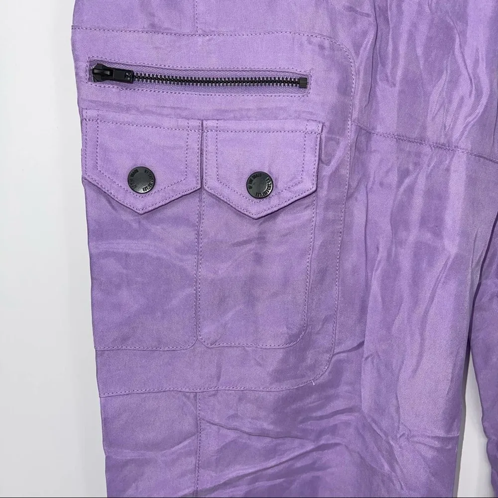 LF THE BRAND CARGO STYLE LIGHT PURPLE LIGHTWEIGHT PANTS SIZE 8 - Image 35