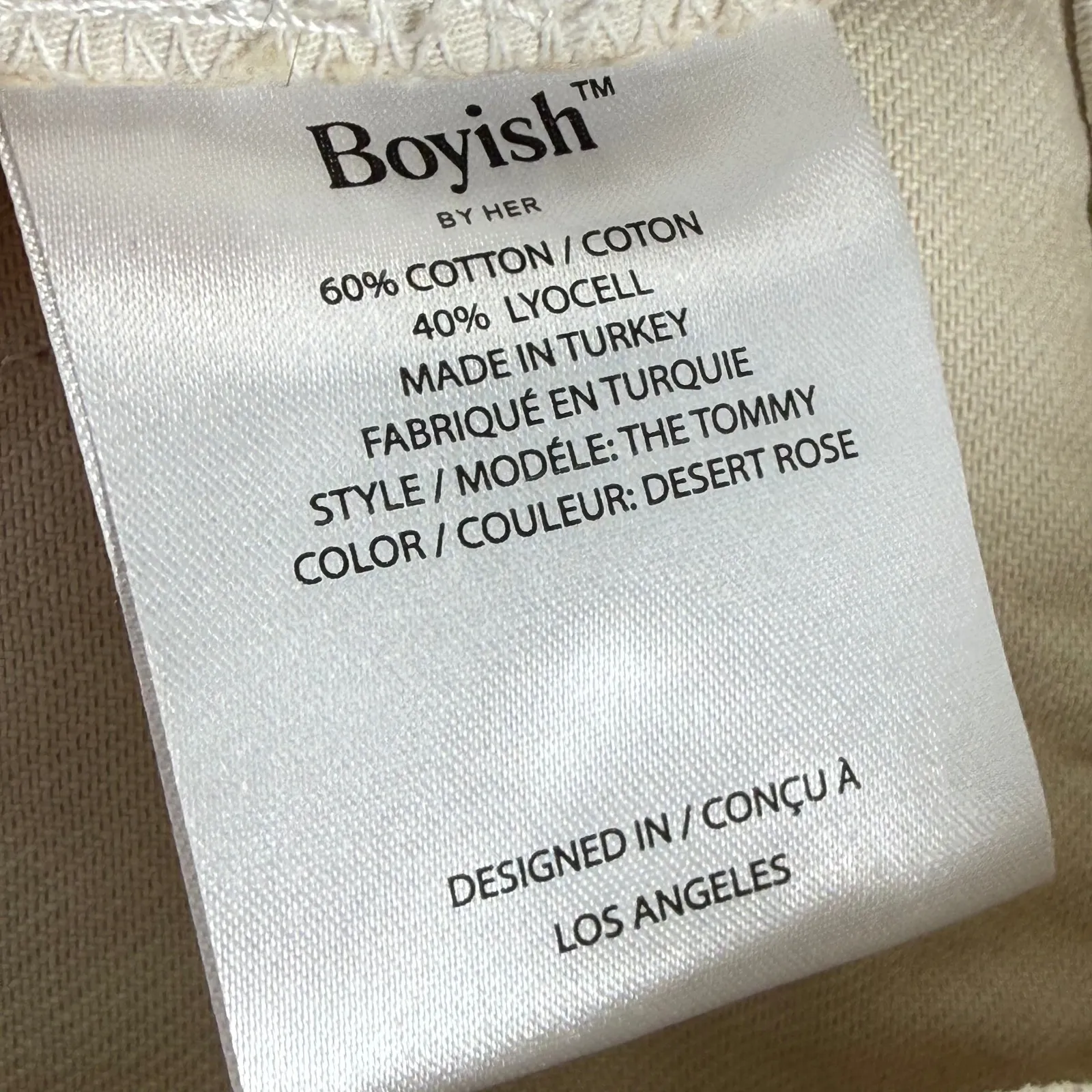 Boyish The Tommy High Rise Straight Leg Jeans Desert Rose Floral Print Size 26 - Image 15