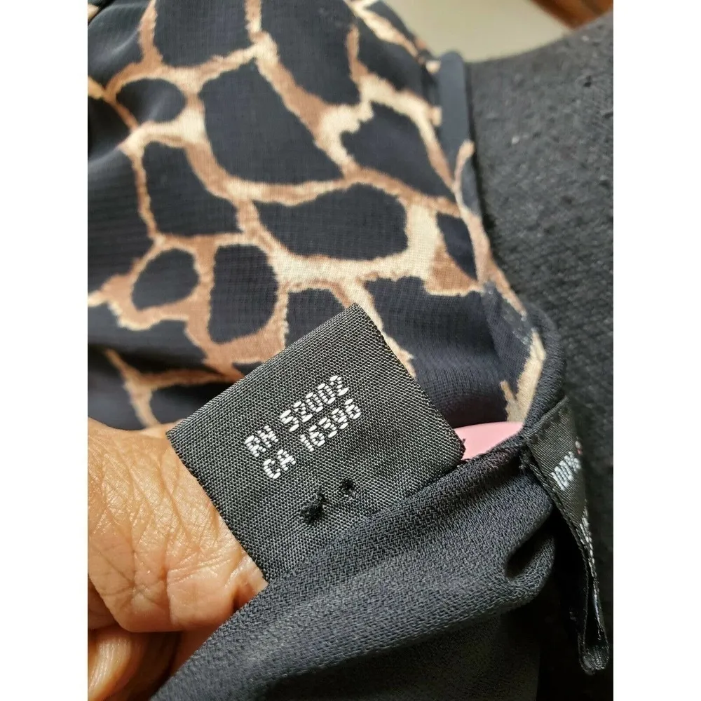 Liz Claiborne Women's Blue Rayon Dress Size 4P - Image 9