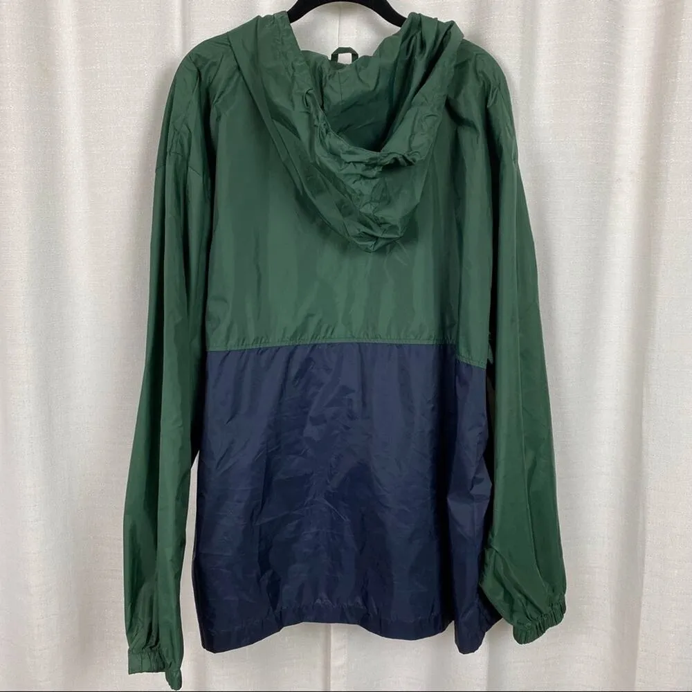 Disney Parks Walt Disney World Unisex Blue&Green Windbreaker Jacket Sz.XL - Image 9