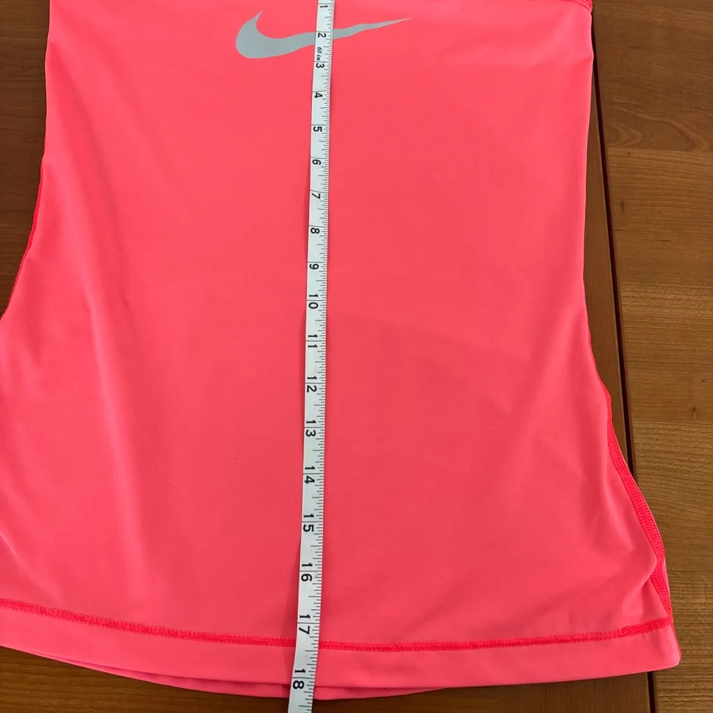 Nike Pro Dri Fit pink top - Image 4