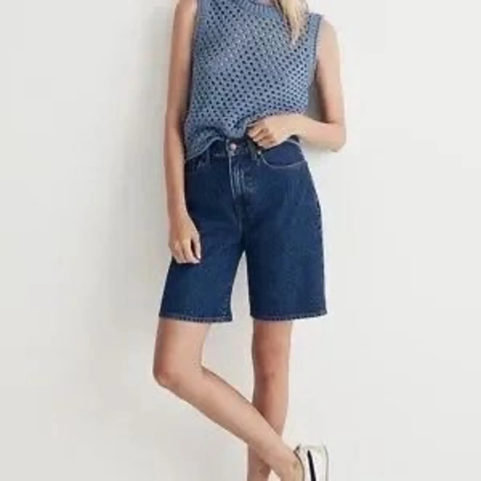 Madewell Open-Stitch Crop Sweater Vest Size‎ XXS New with Tags - Image 2
