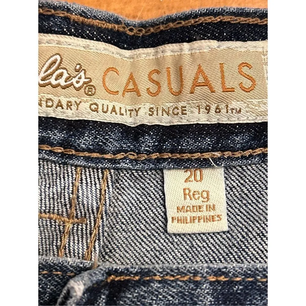 Cabela’s Casuals Womens  Straight Leg Jeans Size 20 Reg nwt (4077) - Image 7