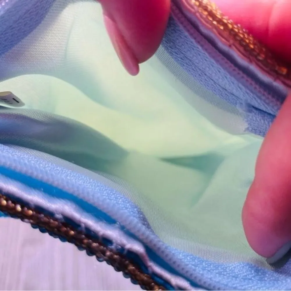 Unbranded beaded snowman Christmas purse bag small cross body embellished bag - Image 6