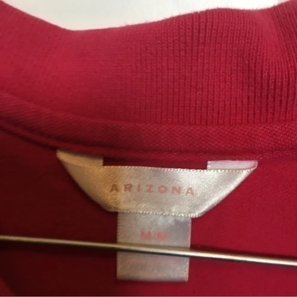 Arizona Jean Company pink size medium one pocket polo shirt - Image 3