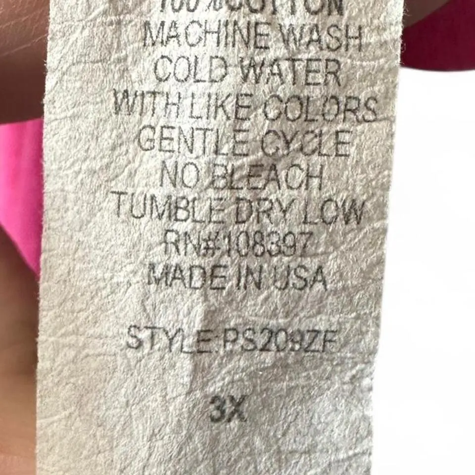 Vintage Glitter Indianapolis 500‎ Tee Pink Size 3X - Image 6