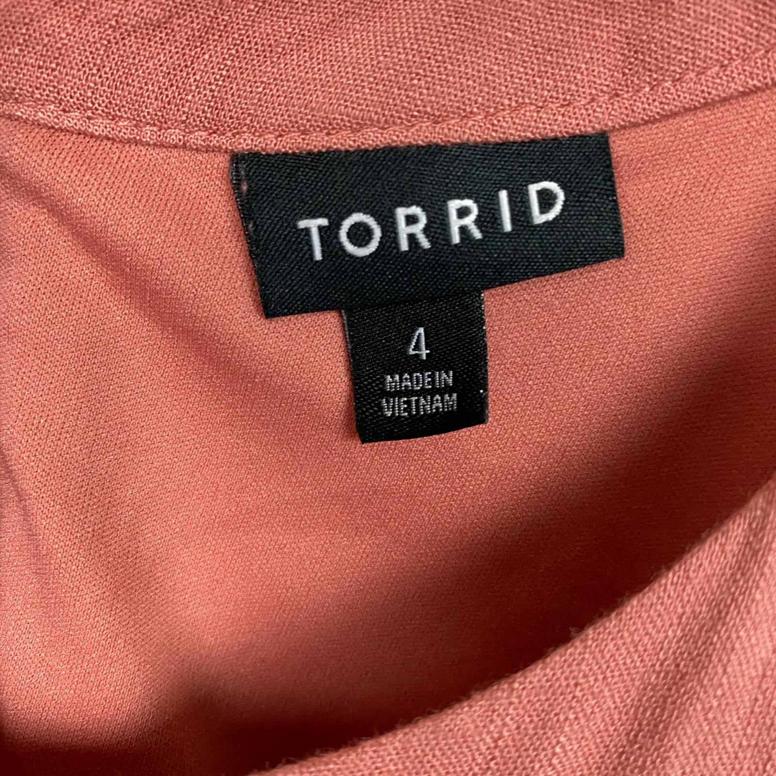 Torrid Beige Desert Sand Woven Tiered Mini Dress Sz.4 - Image 9