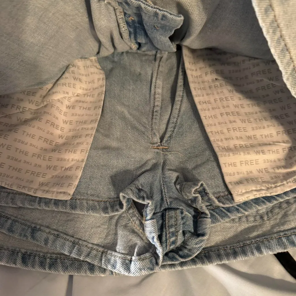 We The Free Demi Denim Skort - Image 7