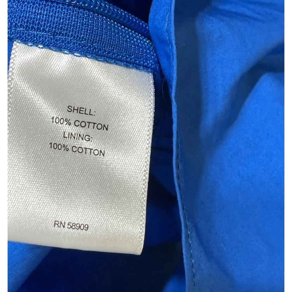 New A loves A Blue V-Neck Sleeveless Tiered Cami Top Size S Small - Image 9