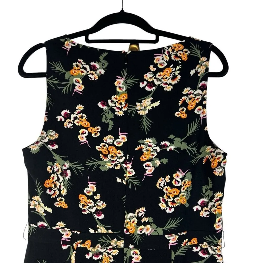 Karen Millen Daisy Floral Jumpsuit Sleeveless Square neck Women’s‎ Size 10 - Image 5