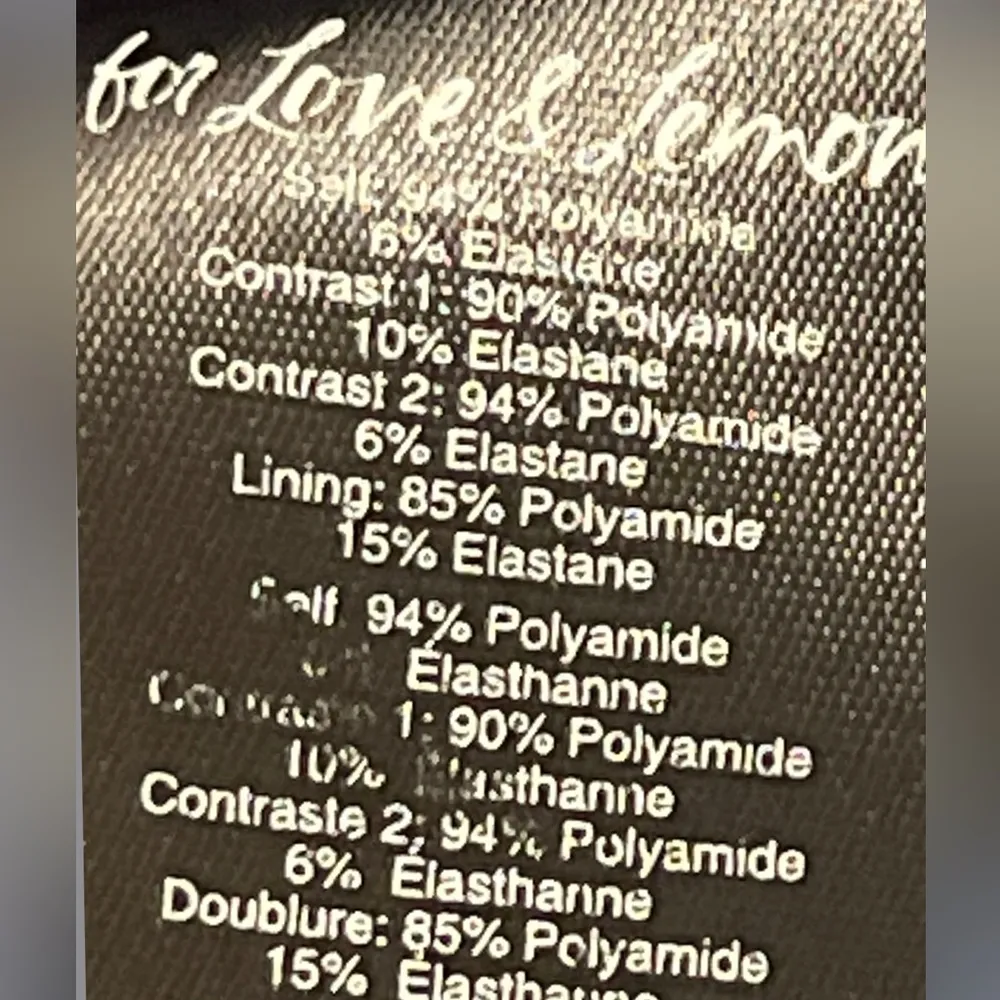 For Love And Lemons Womens Ribbed Color Block Bike Shorts Blue Size Small - Image 5