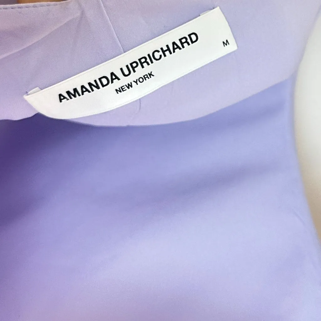 AMANDA UPRICHARD Marbella Maxi Dress in Feather Size Medium - Image 8