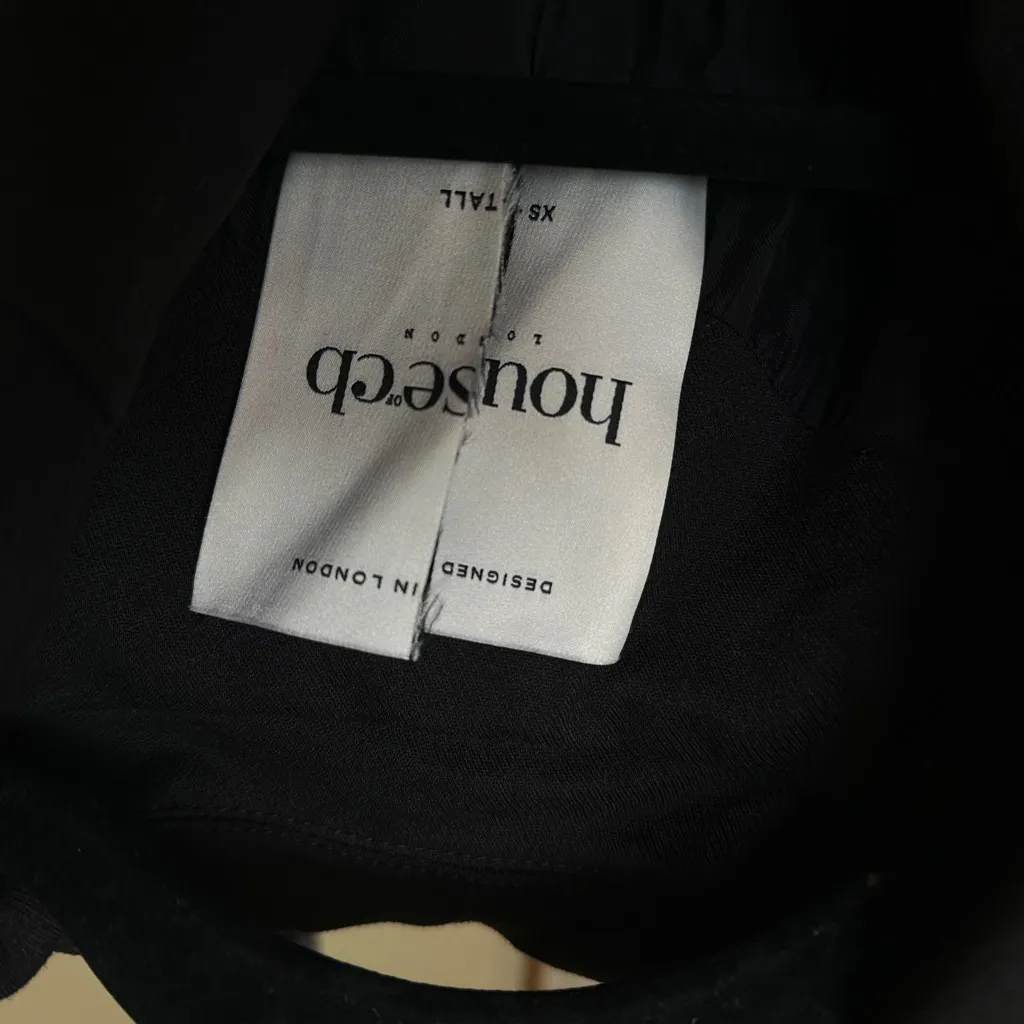 House of cb XS‎ Tall Amia Black Blazer Mini dress black - Image 4