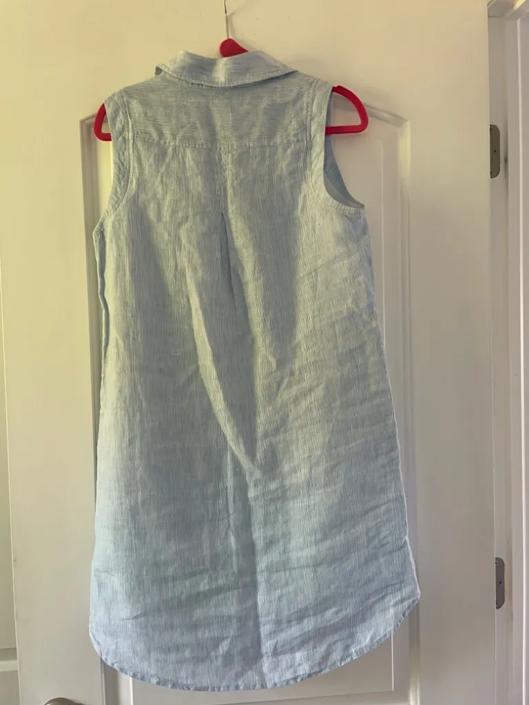 NEW VINEYARD VINES TINY BREEZE SLEEVELESS SHIRT DRESS SIZE 2! - Image 9