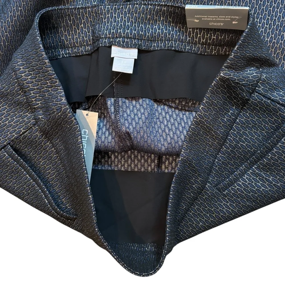 NWT, Chico's SO SLIMMING 360 Brigitte Deco Oval Ankle Pants - Image 10