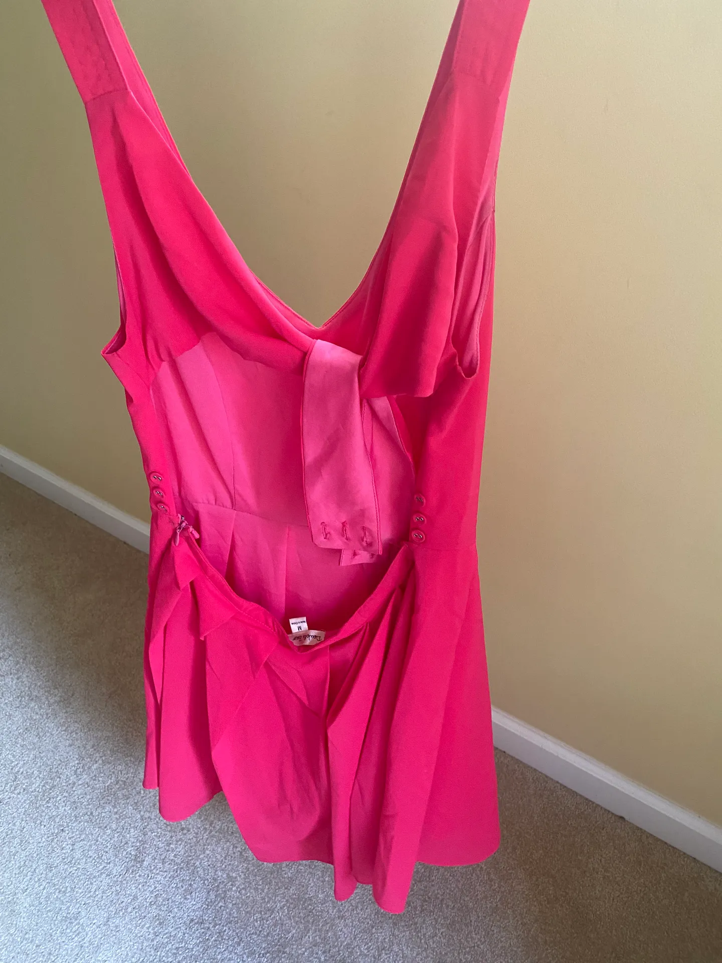 Pink Cocktail Dress Size M - Image 7