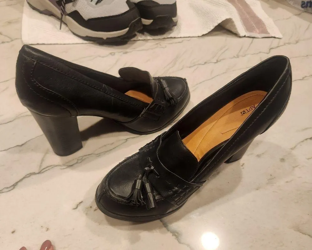 APT 9 Black Loafers - Image 10
