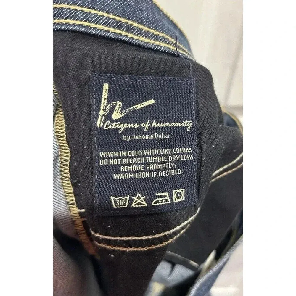 Citizens Of Humanity 31 Jean Low Waist Electric Guitar #236 Avedon Stretch Blue - Image 13