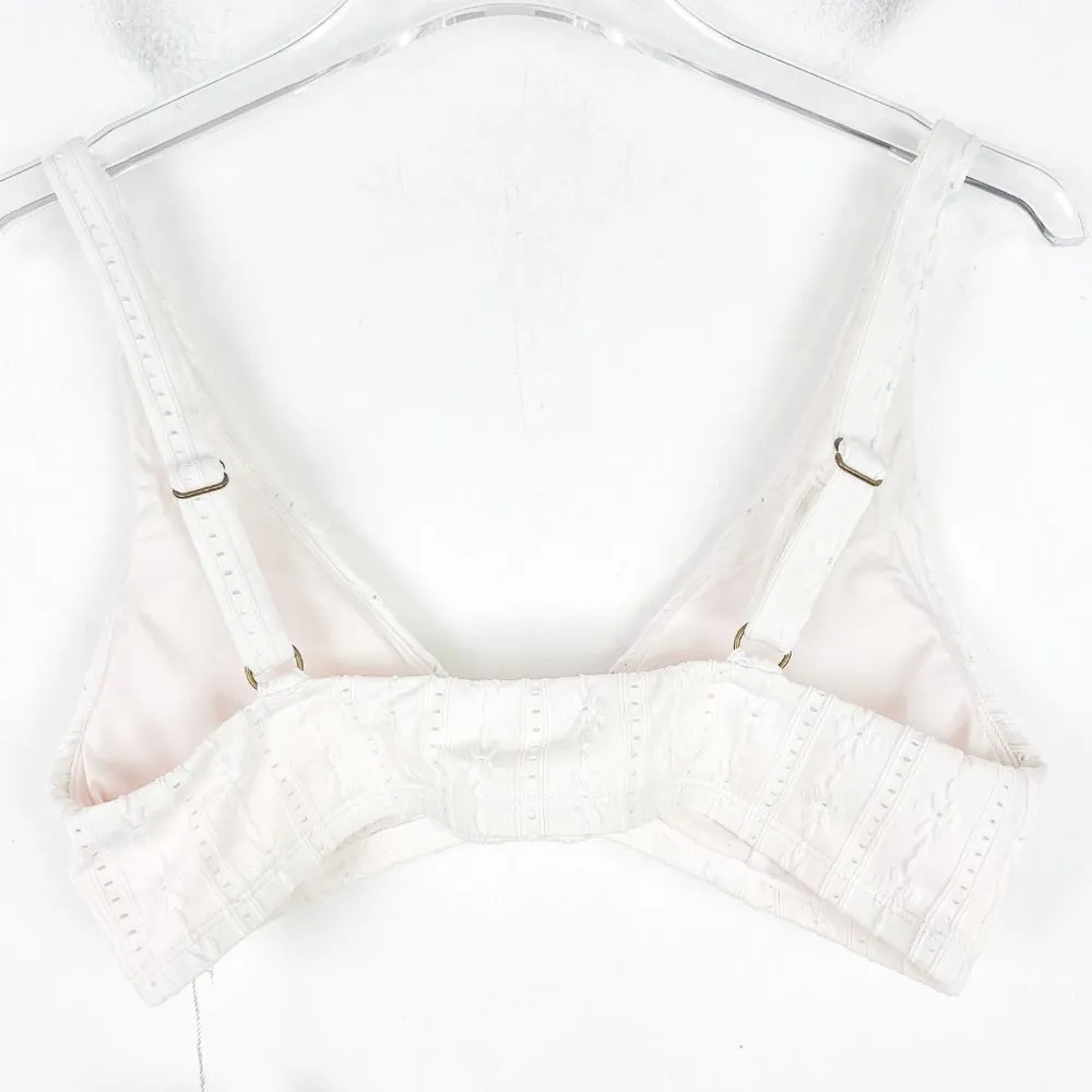 NWT Andie Swim The Belmar Top Coco Floral Eyelet Bikini Top Size Medium M NEW - Image 6