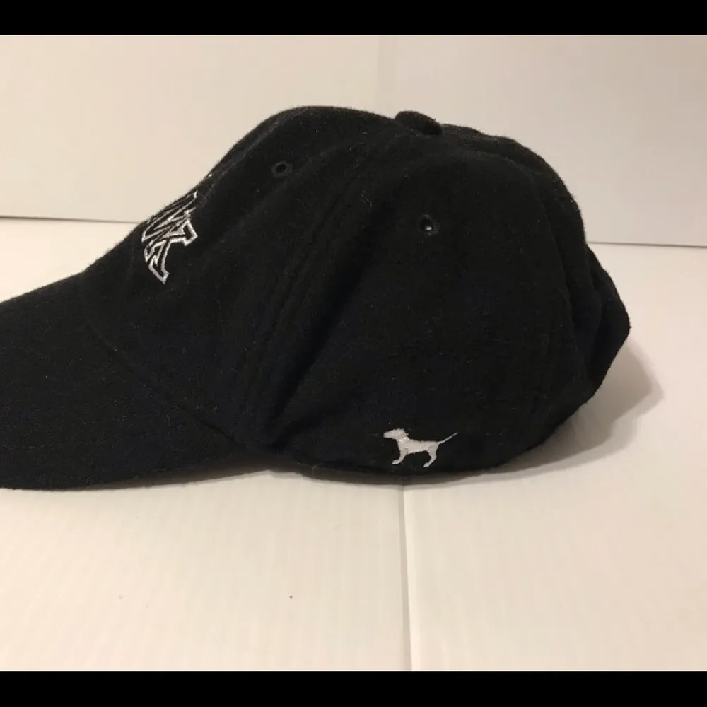 PINK Victoria’s Secret wool cap black adult size one size - Image 4