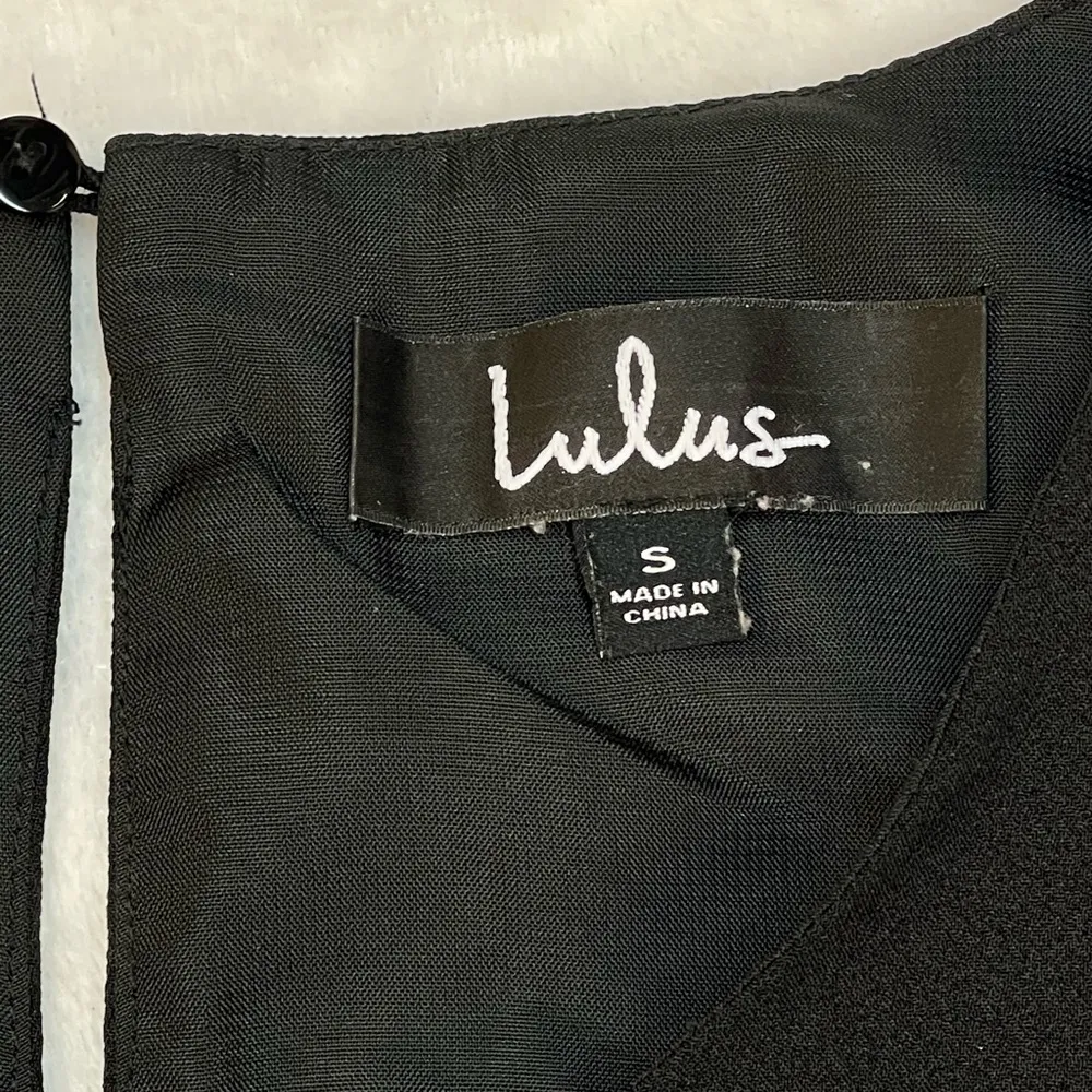 Lulus Black Sleeveless Keyhole Shift Dress - Image 7