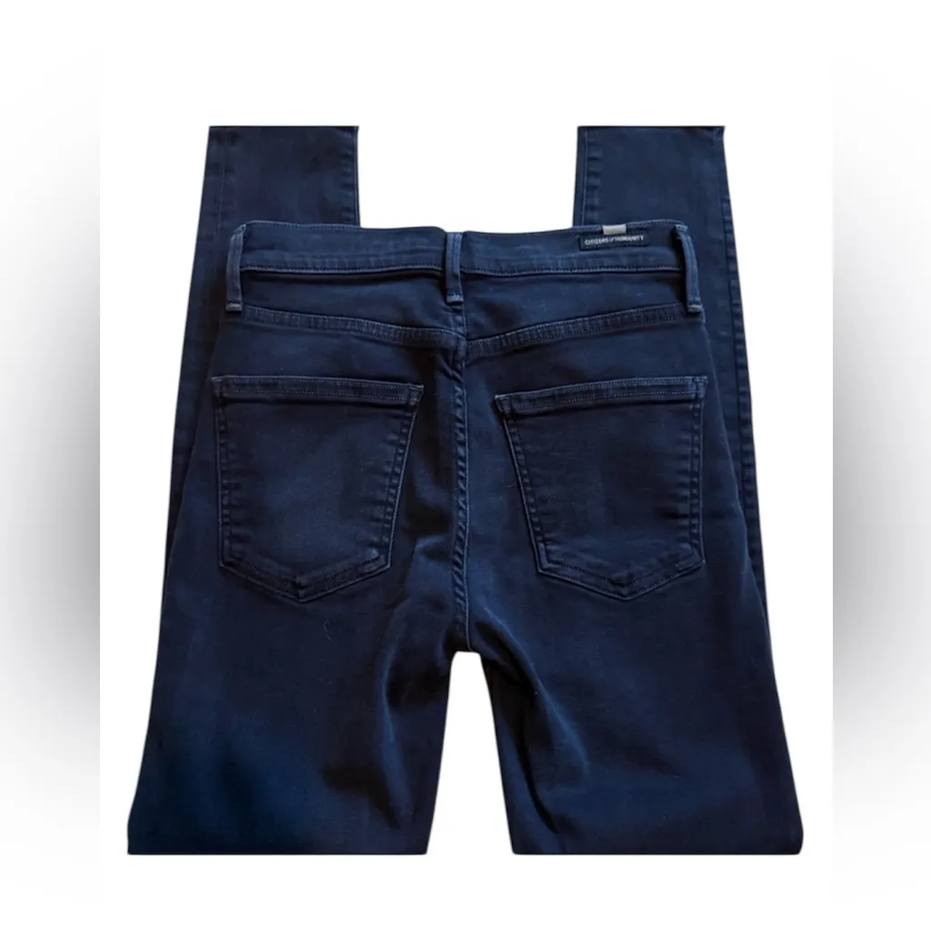 Citizens Of Humanity Women's Midnight Blue Skinny Cigarette Jeans - Image 2