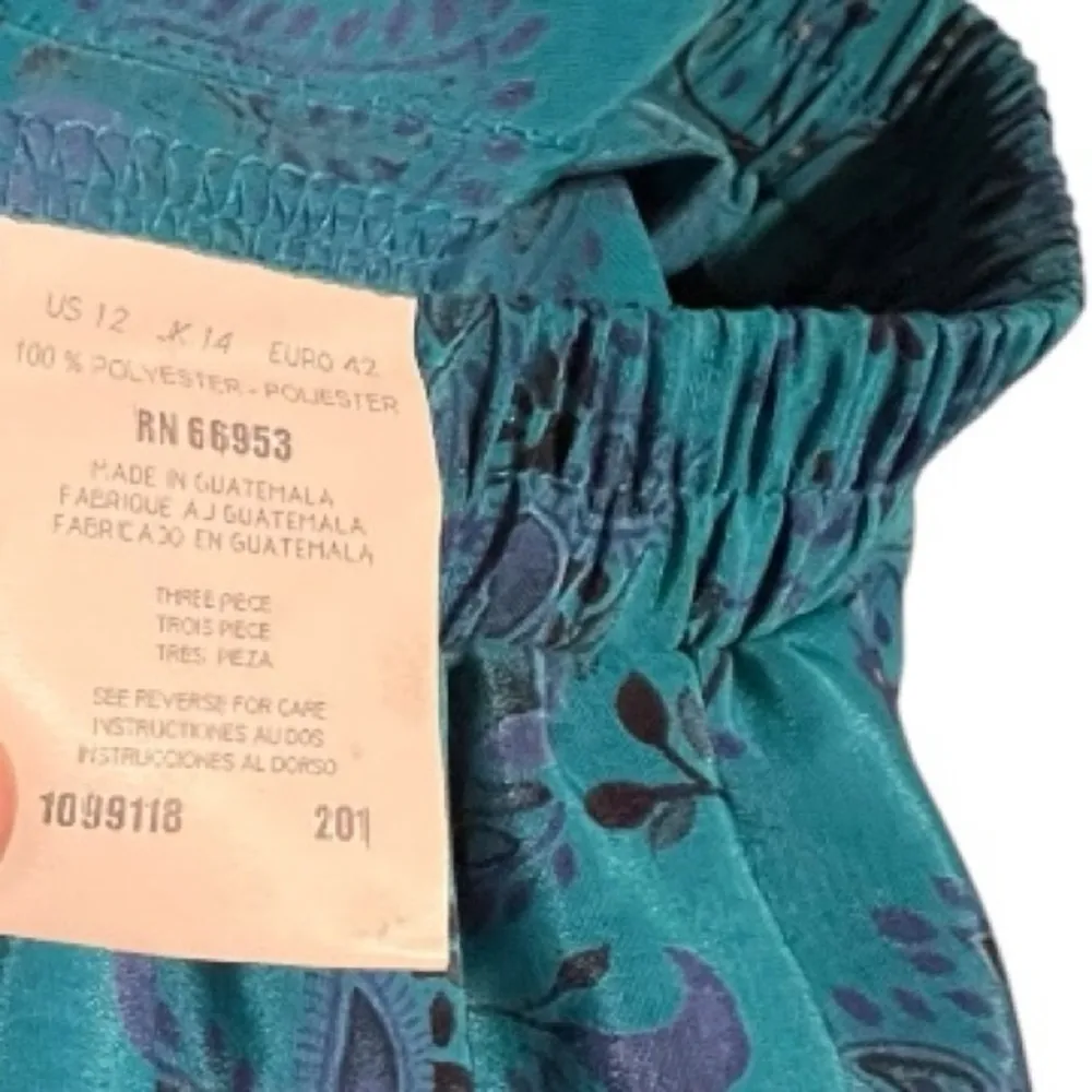 Vintage Leslie‎ Fay Petites Polyester Skirt Set Size 12P - Image 13