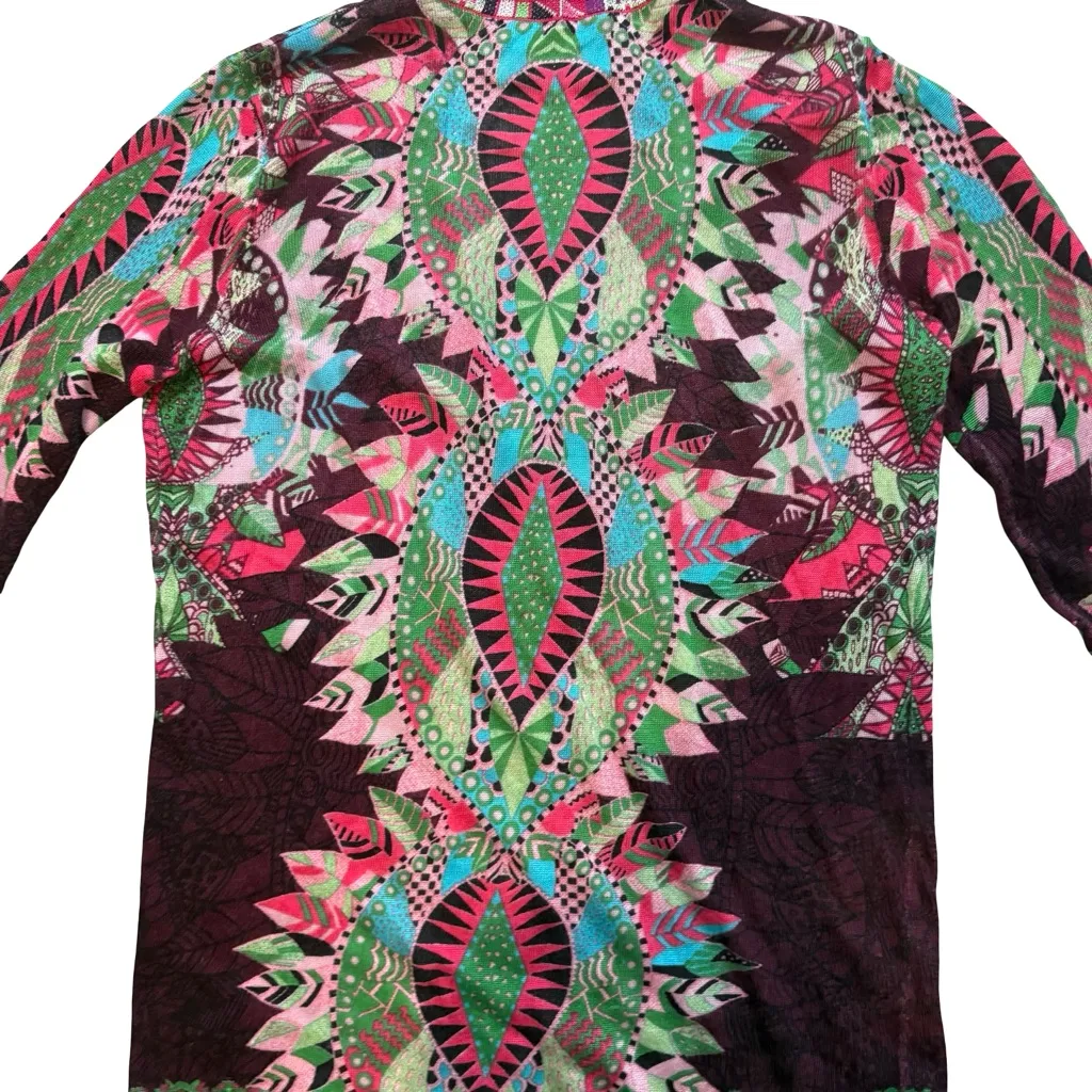 Custo Barcelona Multi-colored Cardigan, Sz 2 - Image 11