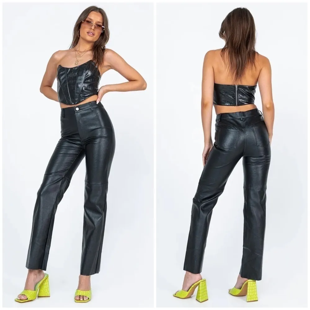 Princess Polly  Macey Pants Black - Image 3