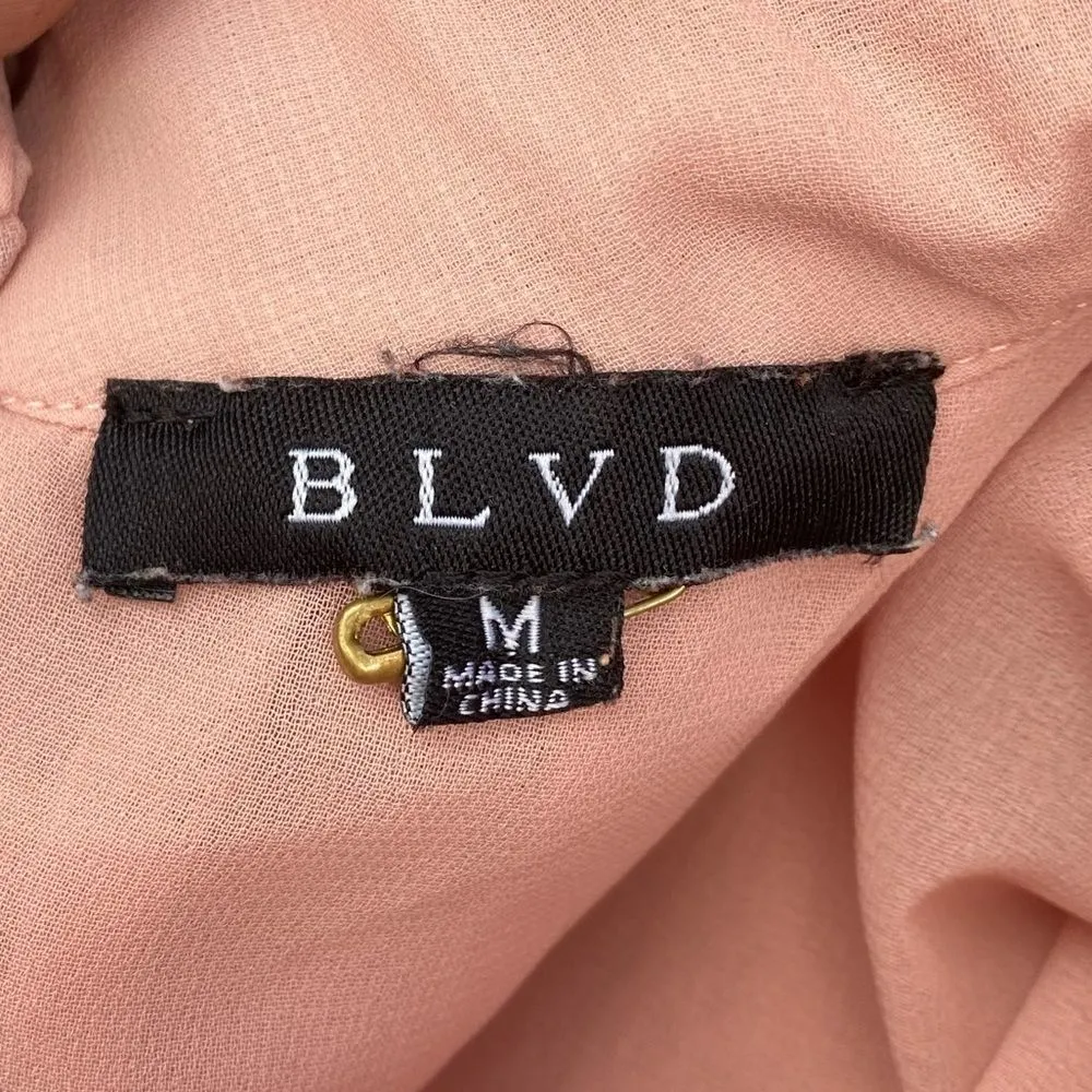 Blvd  Nordstrom Pink Blouse - Image 5