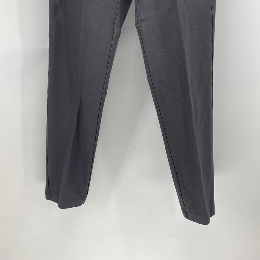Eileen Fisher WASHABLE STRETCH CREPE PANT SLIM FIT, ANKLE LENGTH graphite - Image 5