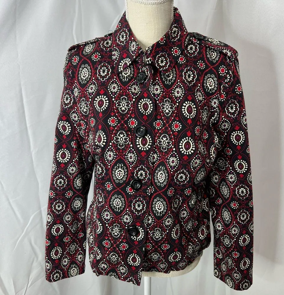 Vtg charter club jacket size med - Image 9