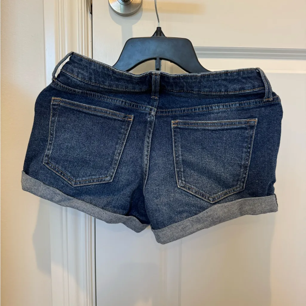 Celebrity Pink dark wash denim shorts 27 - Image 4