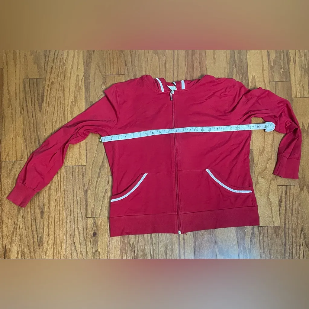 Kim Rogers- Red Women's Zip-up Jacket Size L - Image 5