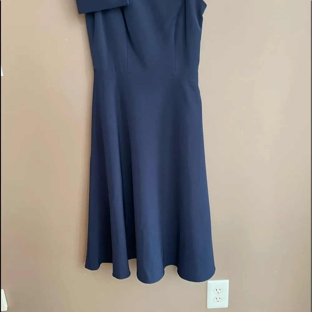 NWT Gal Meets Glam Celine One Shoulder Dress in Navy Size 00‎ - Image 6
