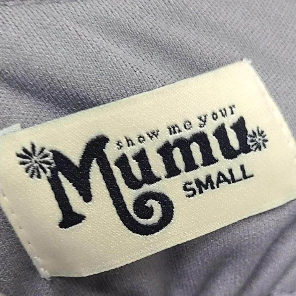 Show Me Your Mumu Caitlin Formal‎ Maxi Soft Charcoal Bridesmaid Dress Size Small - Image 6