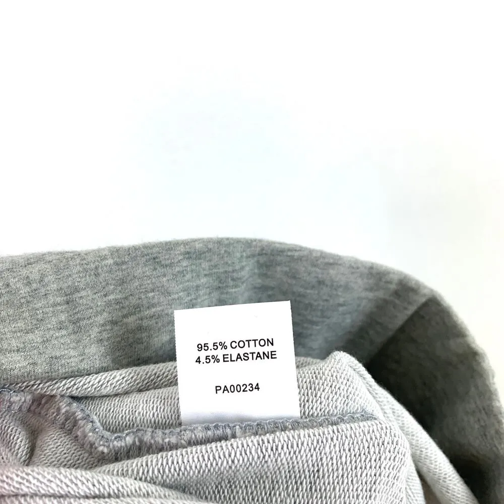 Meshki Amelia High Rise Fitted High Waisted Cotton Lounge Jogger Pant Gray XS - Image 8