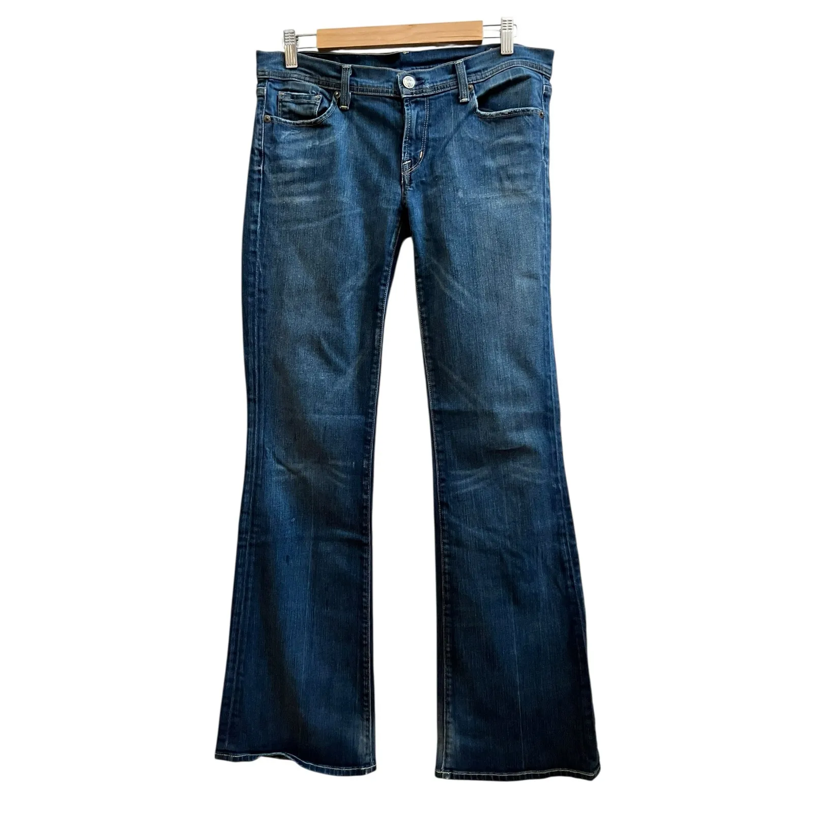 Y2K Citizens of Humanity x Jerome Dahan Ingrid Low Rise Flare Jeans Size 31 USA - Image 3